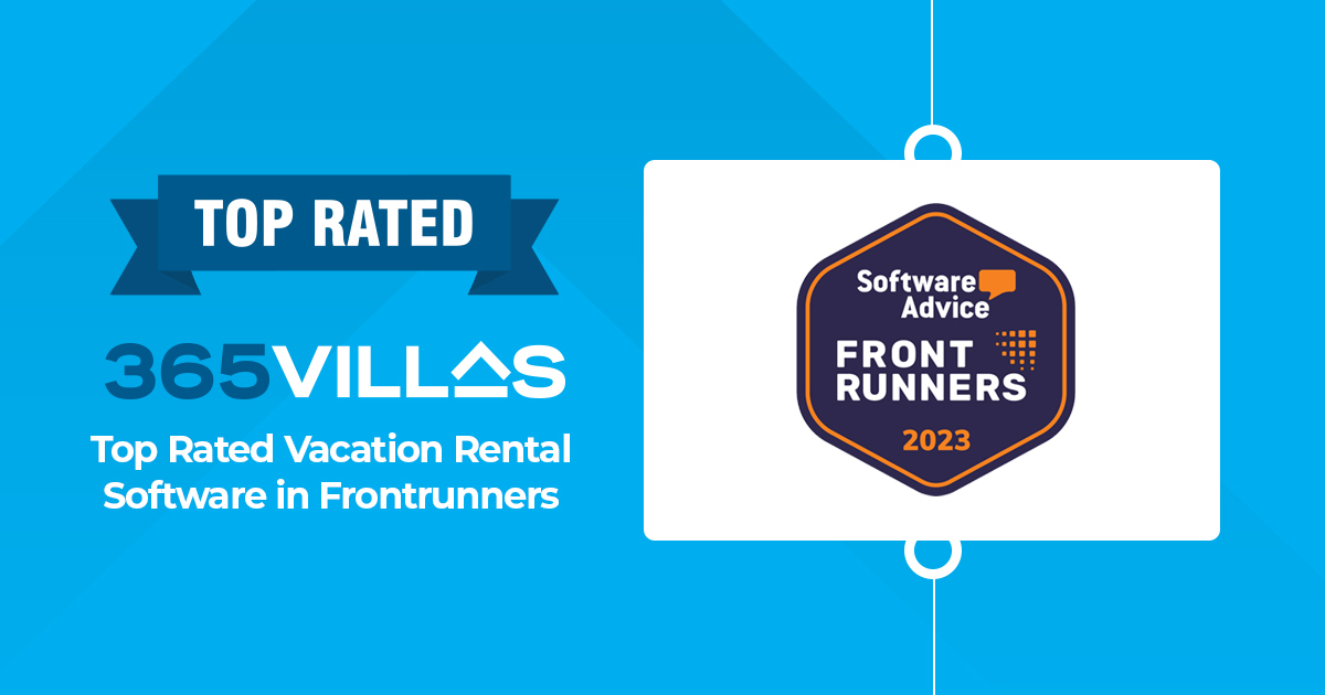 365Villas Recognized as FrontRunner 2023 in Tech Rentals