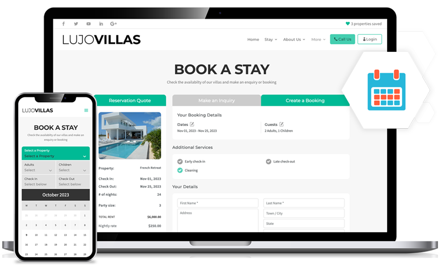 365Villas-Software-Email2020 365 Villas Software Booking Engine Feature