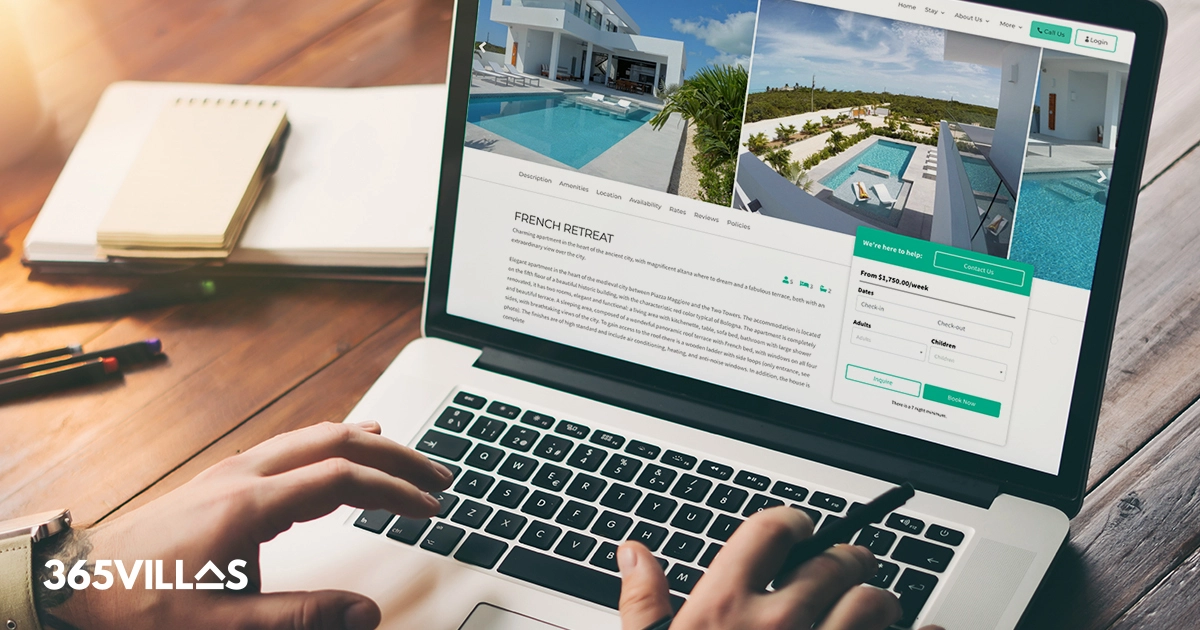 Vacation rental website design: The key to direct bookings