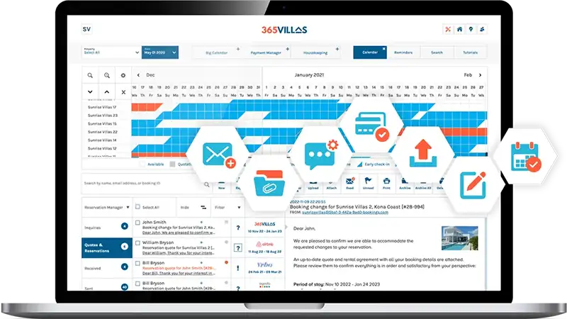 365 Villas Software PMS