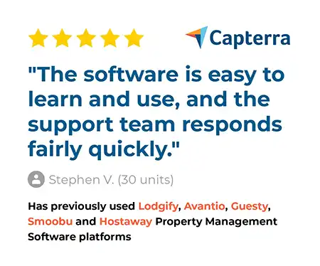 Stephen V review on Capterra